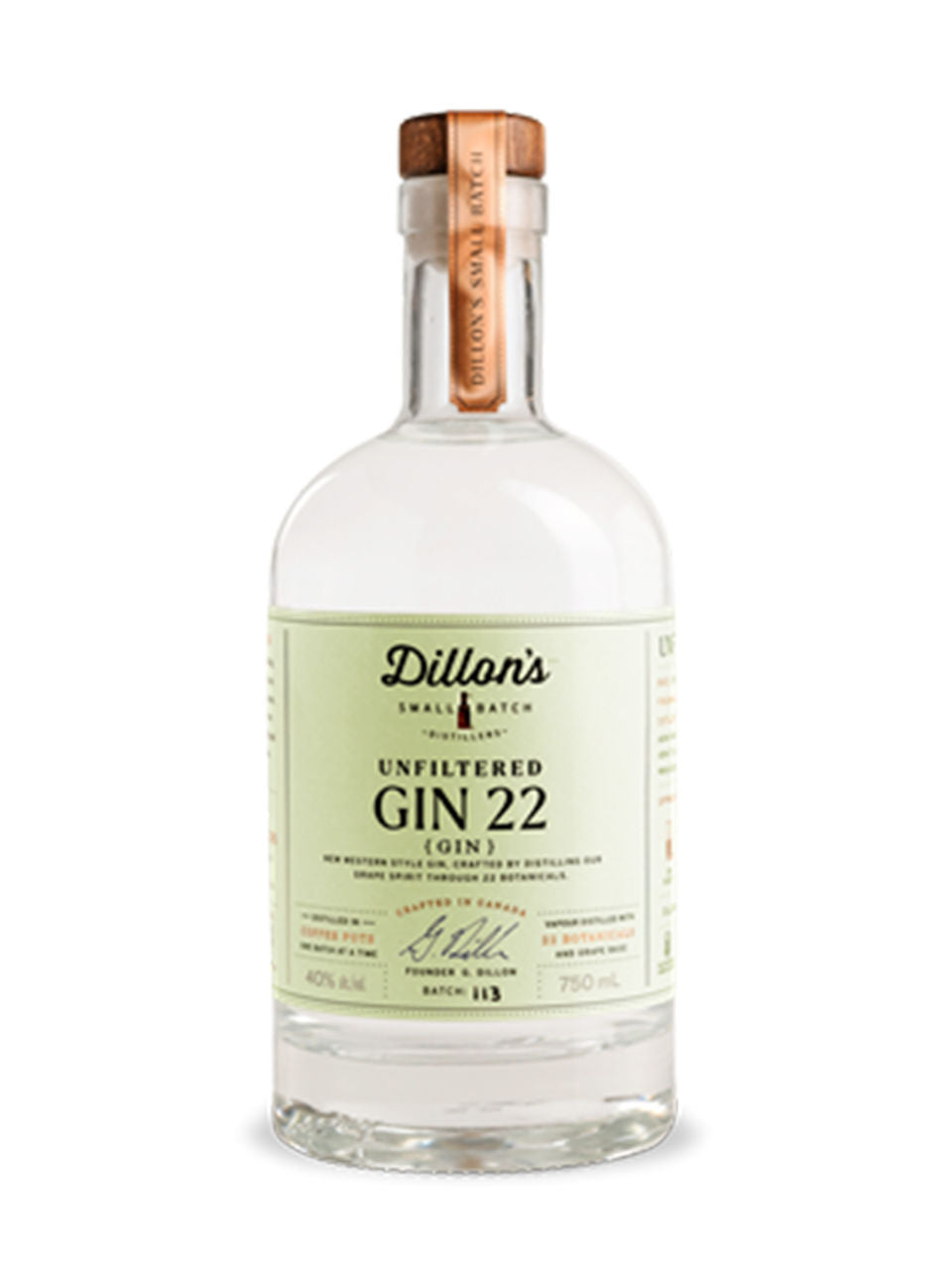 Dillon's Gin 22 Unfiltered - AFTER HOURS