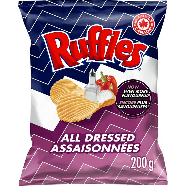Ruffles All Dressed flavoured Potato Chips