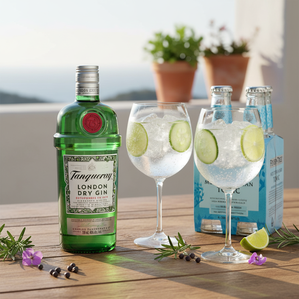 Not Your Dad's G&T — Tanqueray & Fever-Tree Both in Frame
