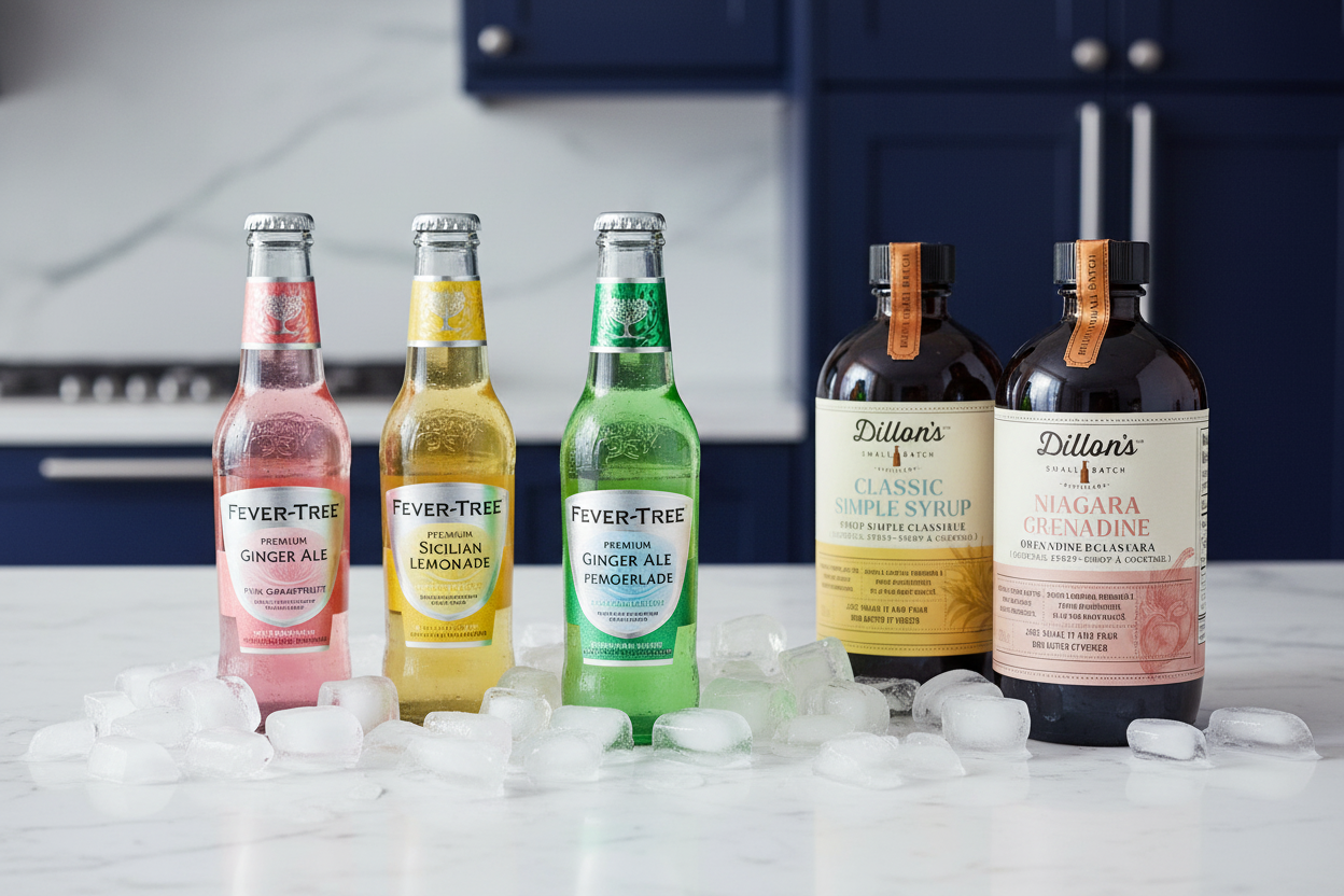 Ice, Mixers & Syrup