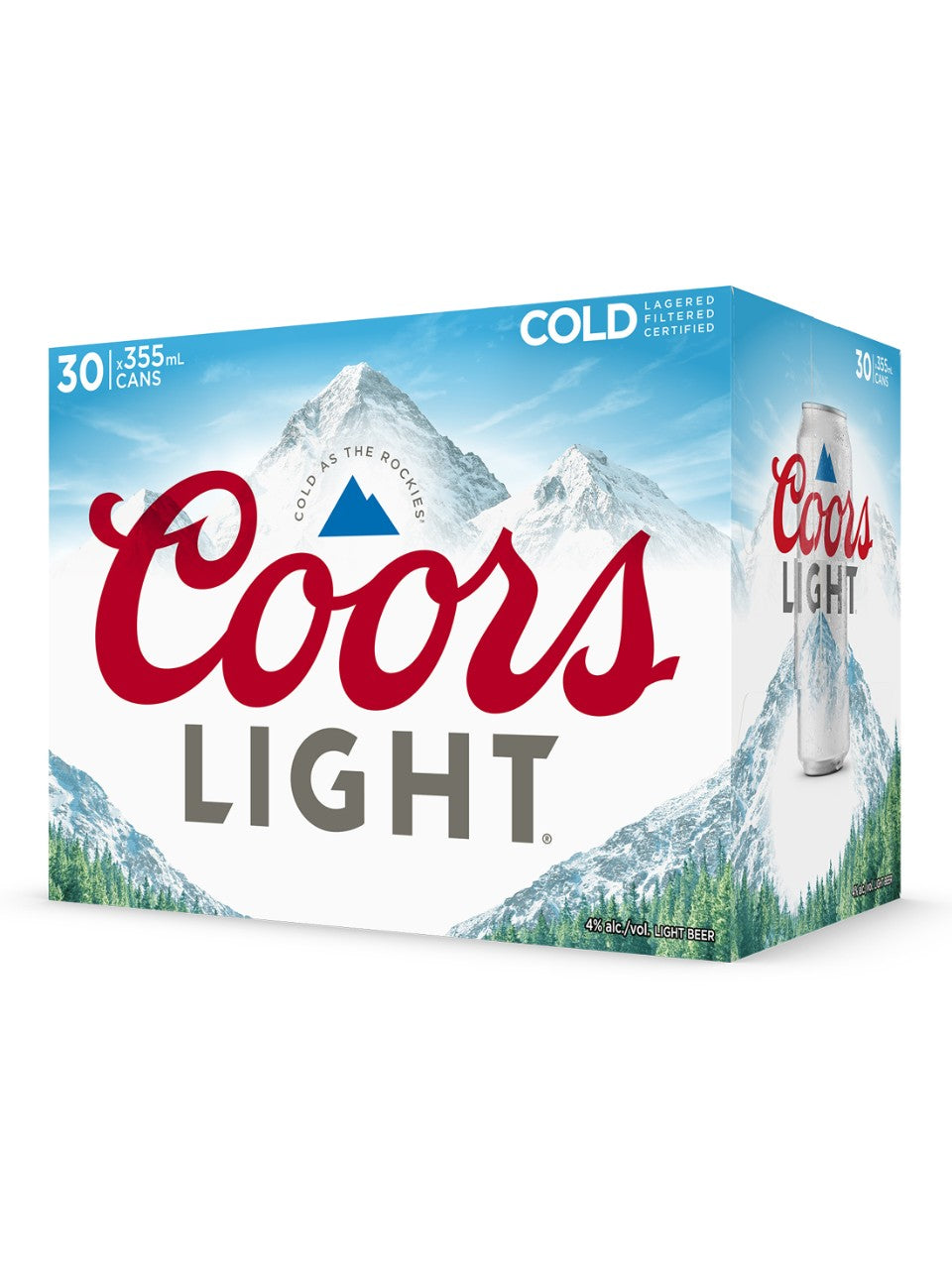 Coors Light 30 Case
