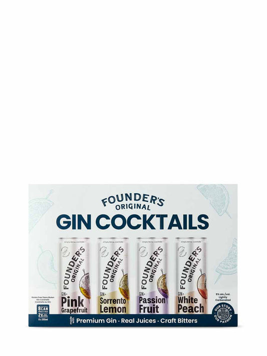 Founder's Original Gin Cocktails Variety Pack