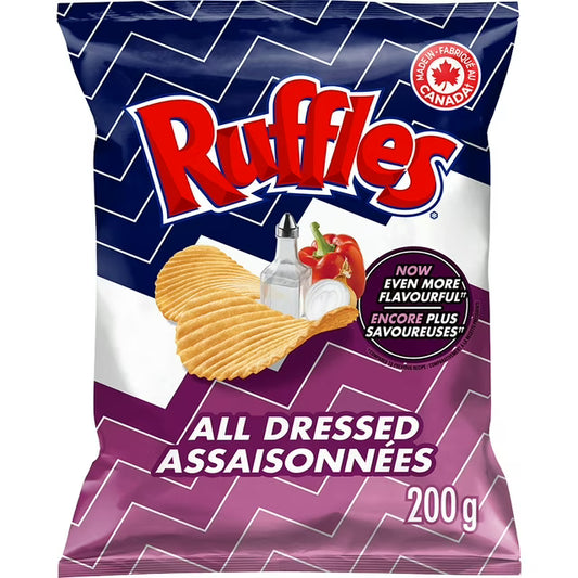 Ruffles All Dressed flavoured Potato Chips