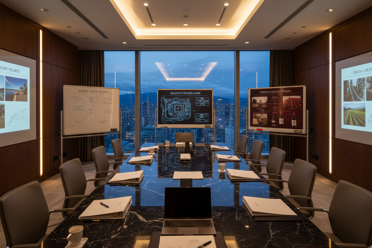 Boardroom at Dusk
