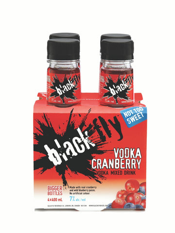 Black Fly Vodka Cranberry