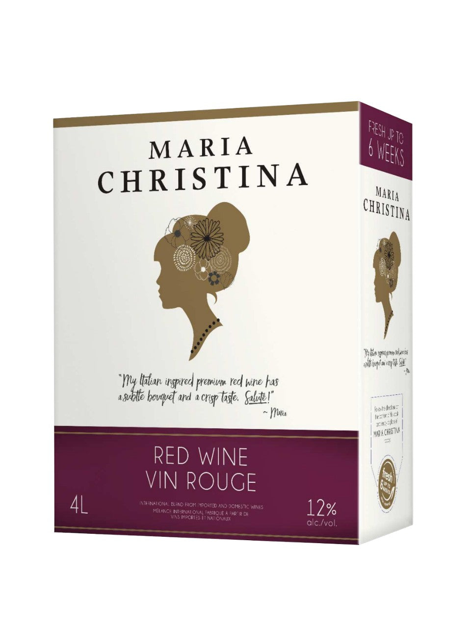 Brights Maria Christina Red - 4L Box