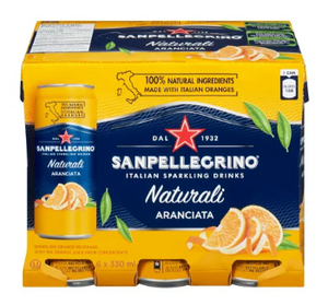 San Pellegrino Naturali Aranciata Sparkling Orange Beverage