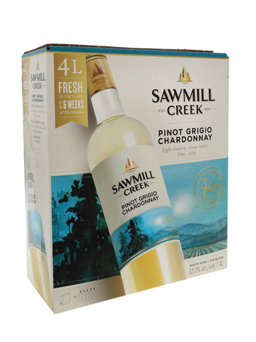 Sawmill Creek Pinot Grigio Chardonnay - 4L Box